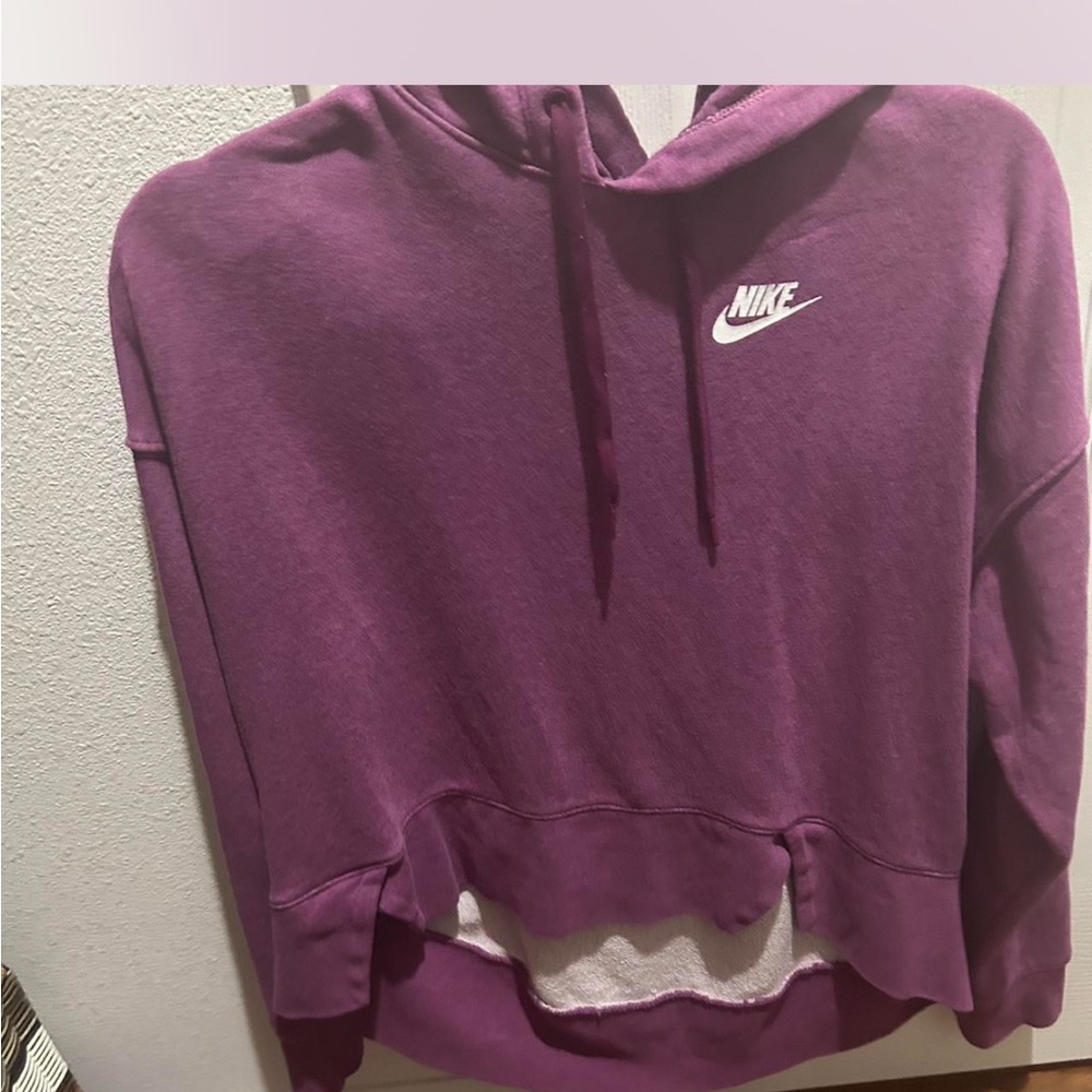 Purple Nike hoodie
